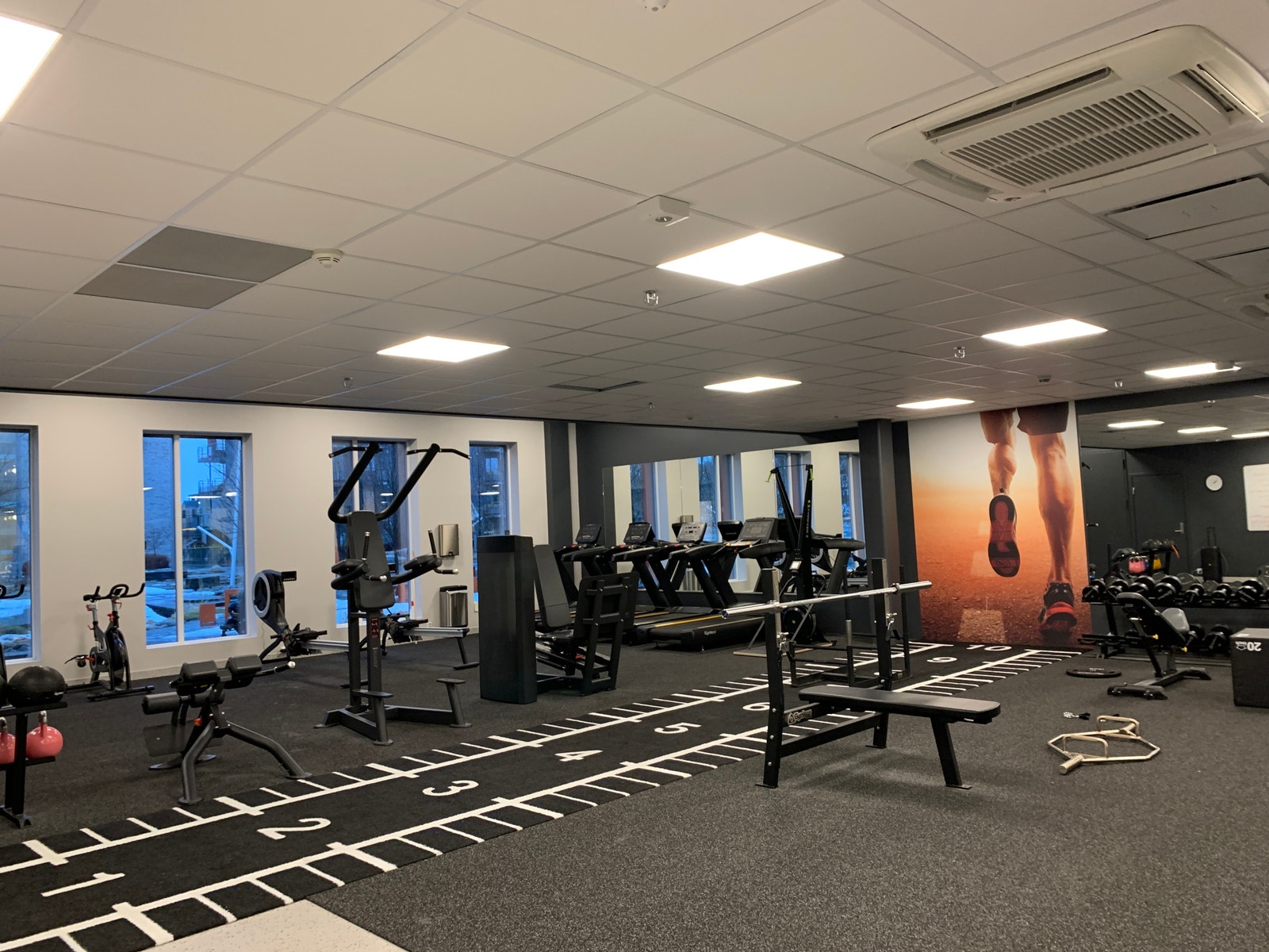 Treningsrom Galleribilde