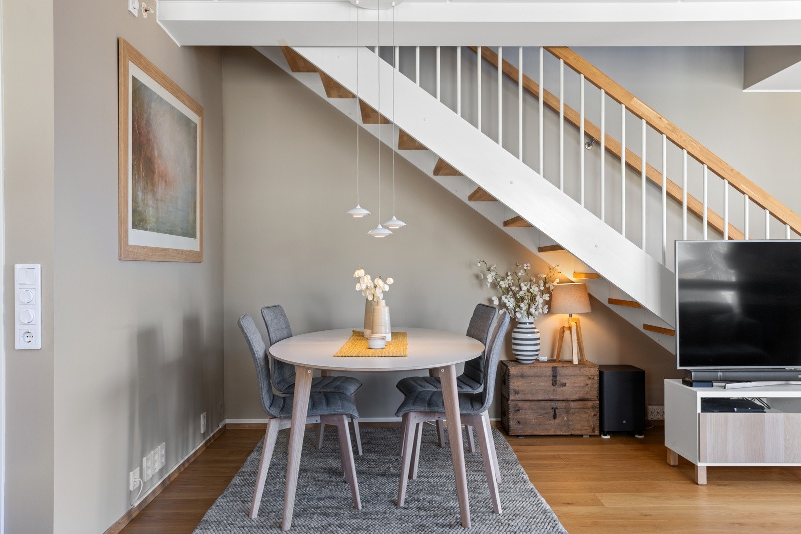 Hyggelig spiseplass Galleribilde