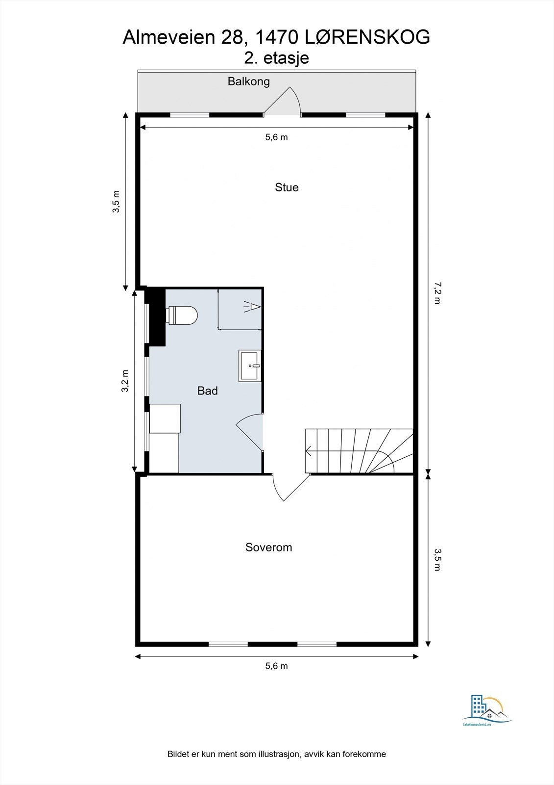 Plantegning - 2. etasje Galleribilde
