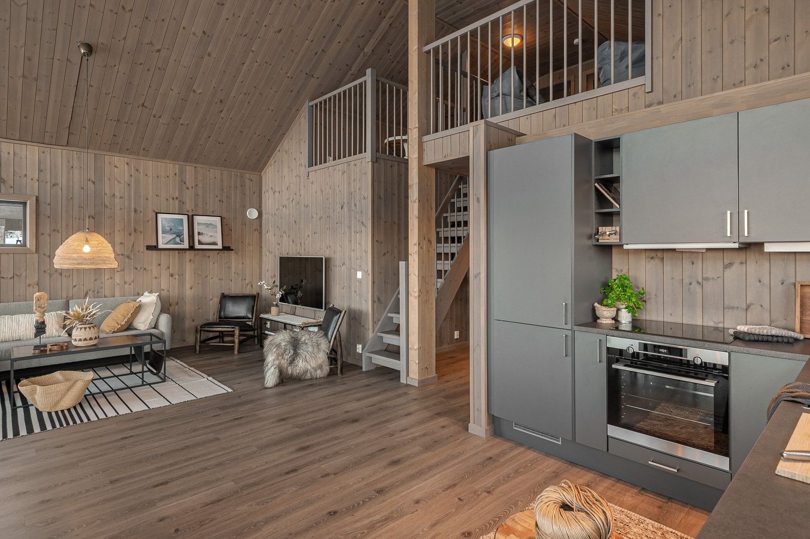 Hytta er klar for å skape nye fjellminner for neste eier. Galleribilde