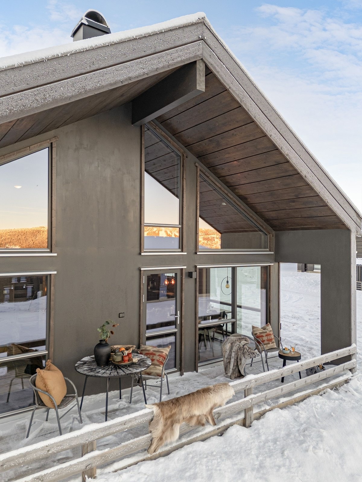 Yttervegger i trekonstruksjoner med liggende utvendig trekledning. Galleribilde