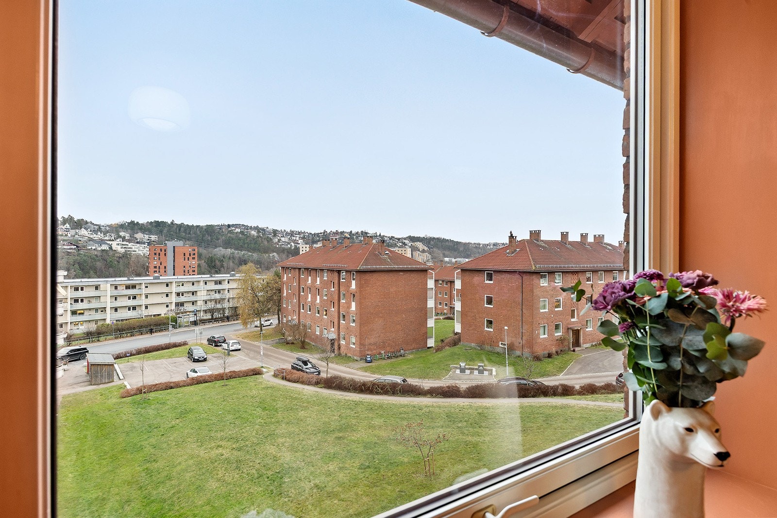 Utsikt fra hovedsoverom Galleribilde