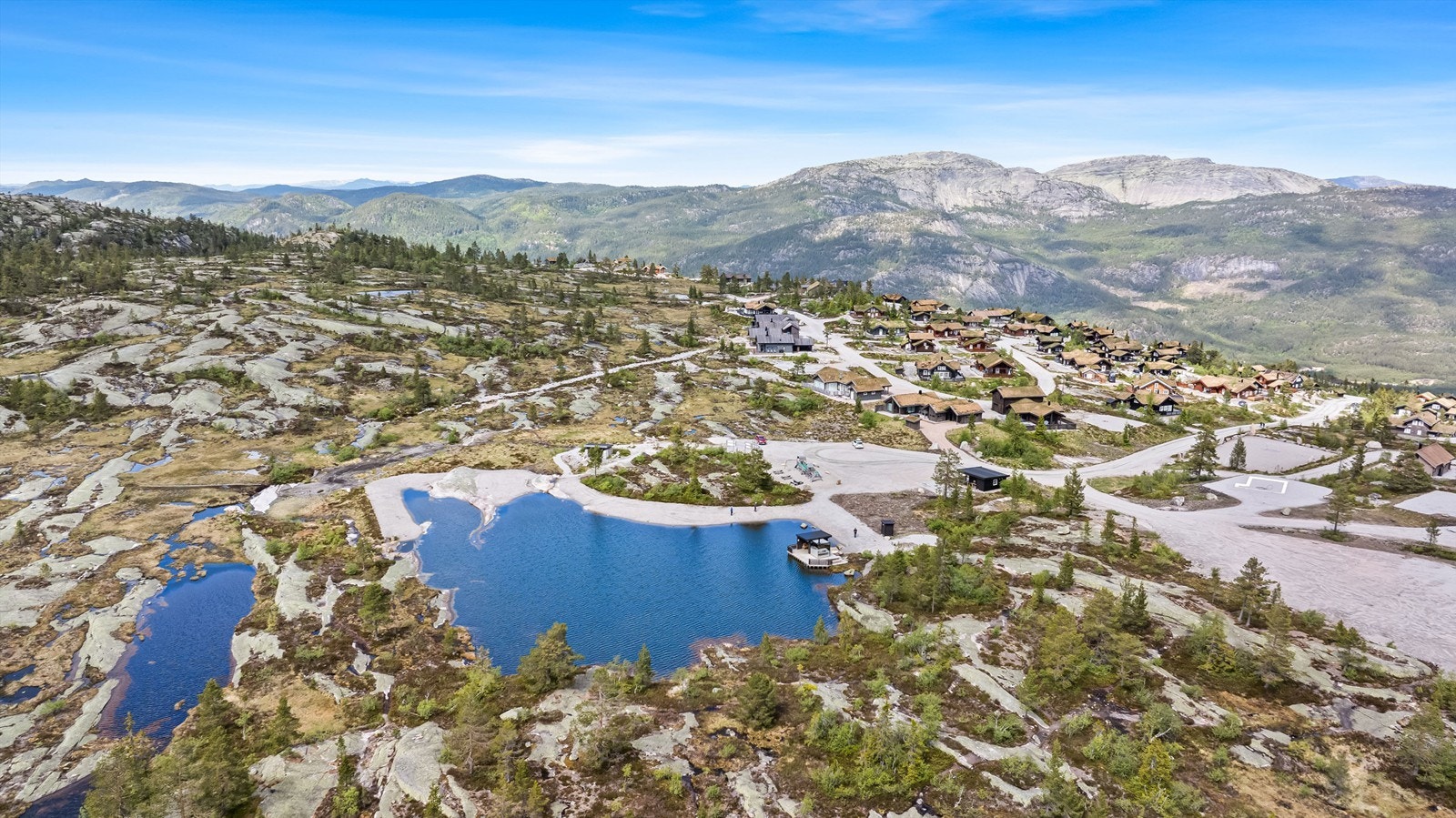 Vakker natur på toppen av Vrådal. Galleribilde