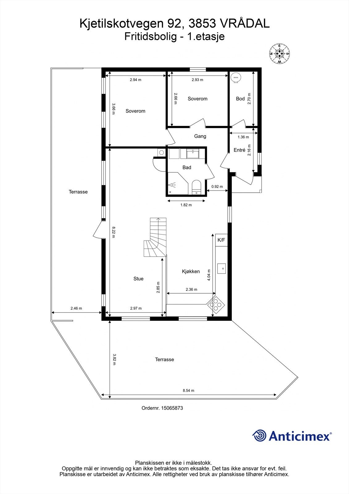 Plantegning 1.etasje Galleribilde