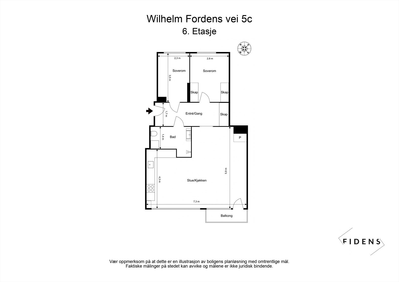 Plantegning. Galleribilde