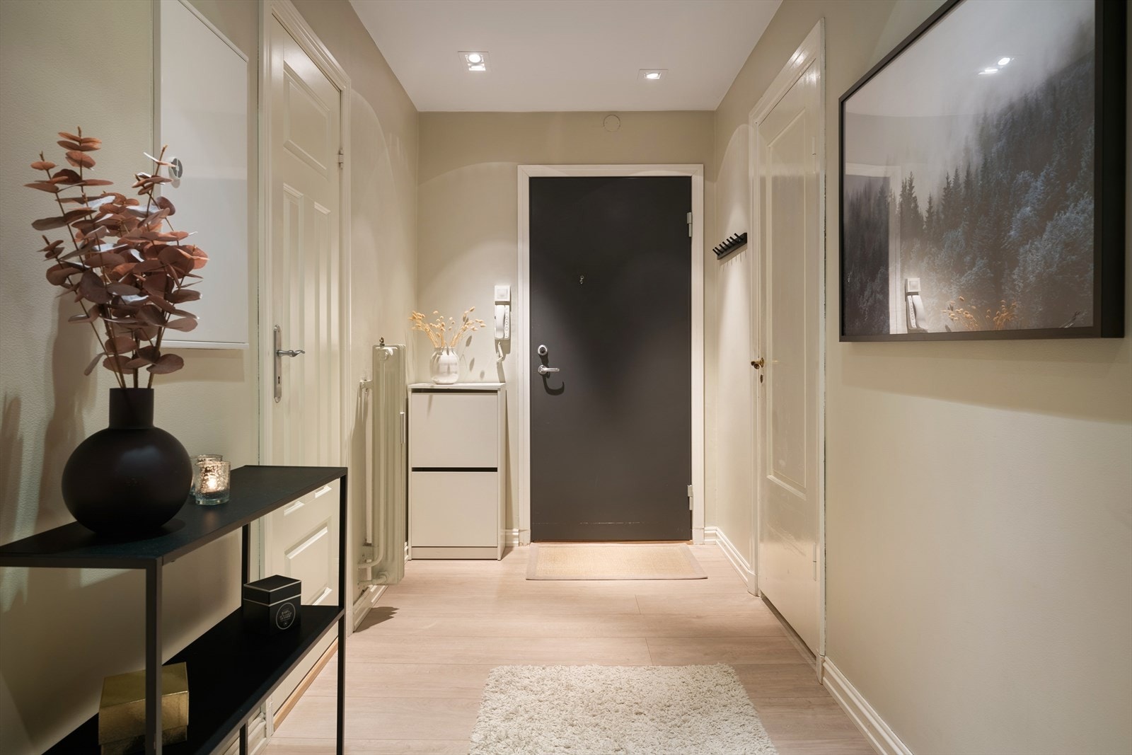 Det er montert dørcalling ved inngangsdør. Galleribilde