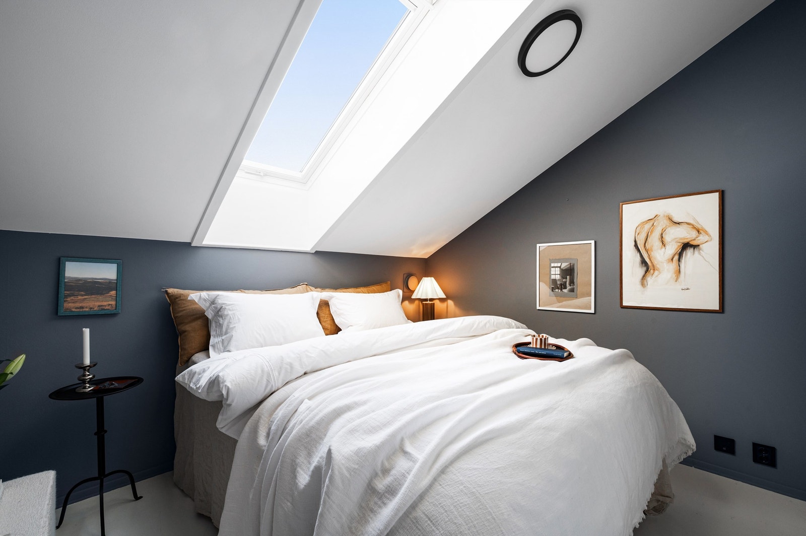 Soverommene er holdt i lune og behagelige fargetoner. Galleribilde