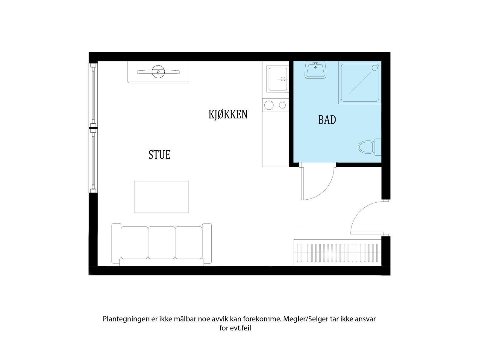 Plantegning - Ikke målbar Galleribilde