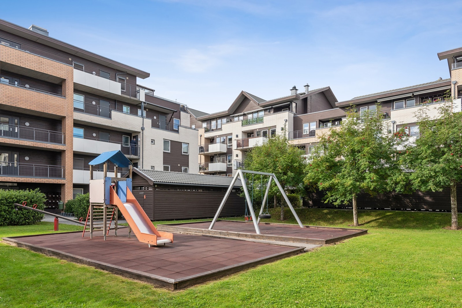 Sameiet har flotte fellesområder for både små og store. Galleribilde