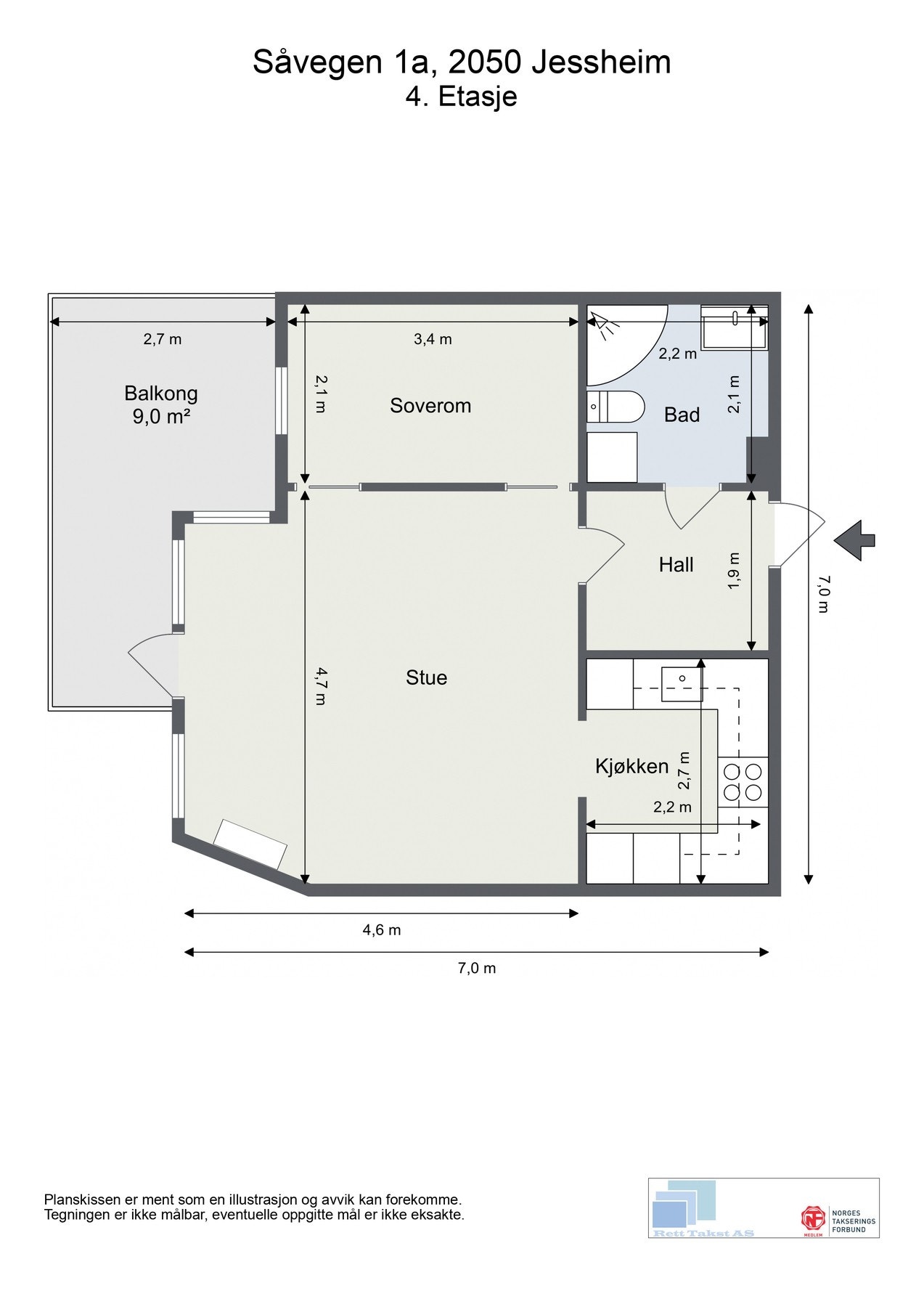 Plantegning. Galleribilde