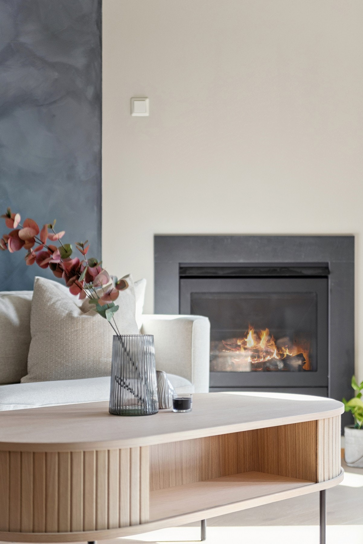 Elegant gasspeis som gir både varme og et eksklusivt preg. Galleribilde