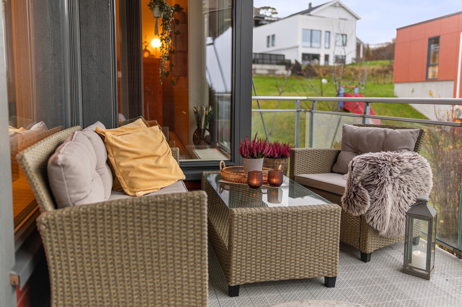 Hit kan man invitere familie og venner på hyggelige sammenkomster. Galleribilde