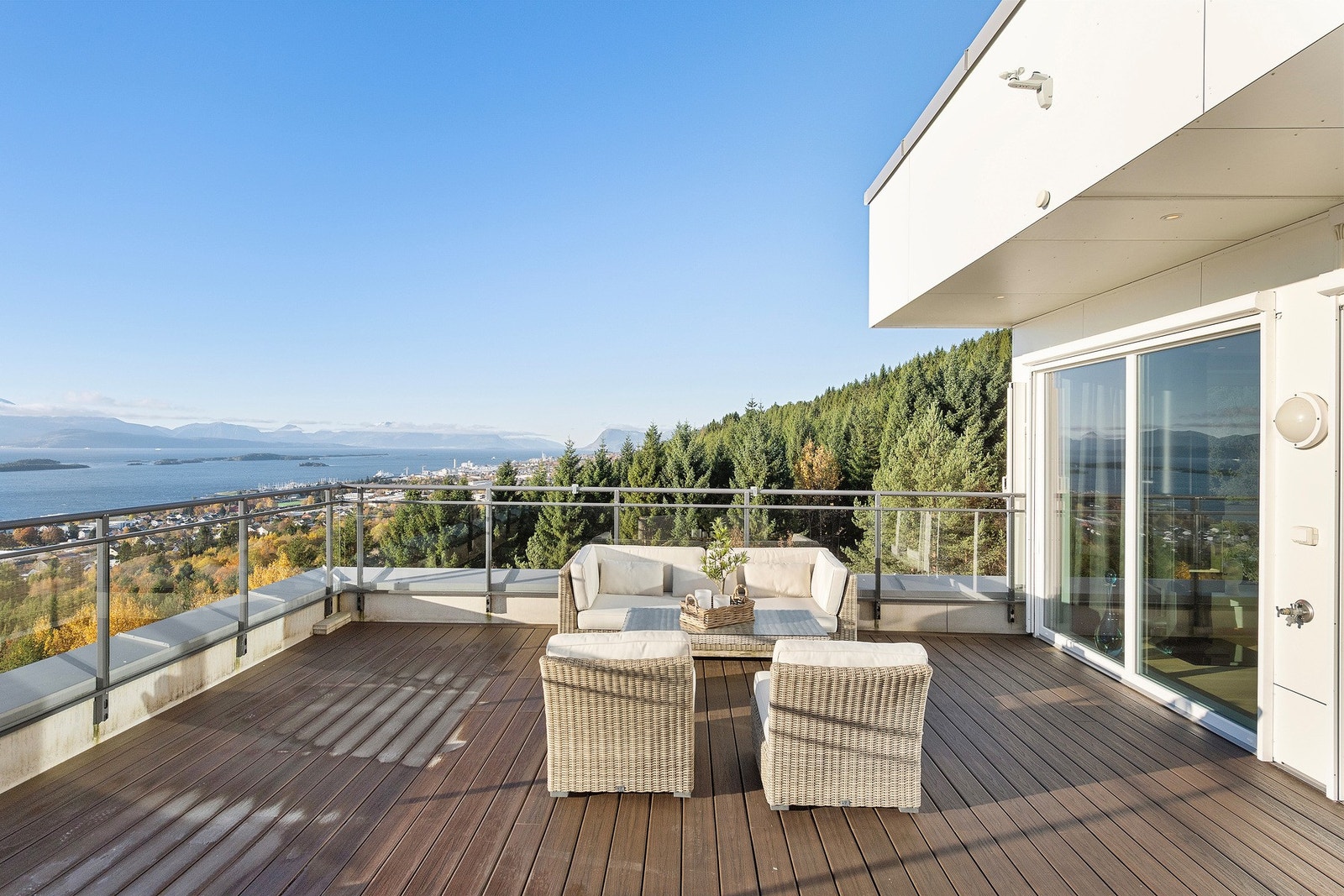 Veranda her i dag betong heller til underlag. Galleribilde