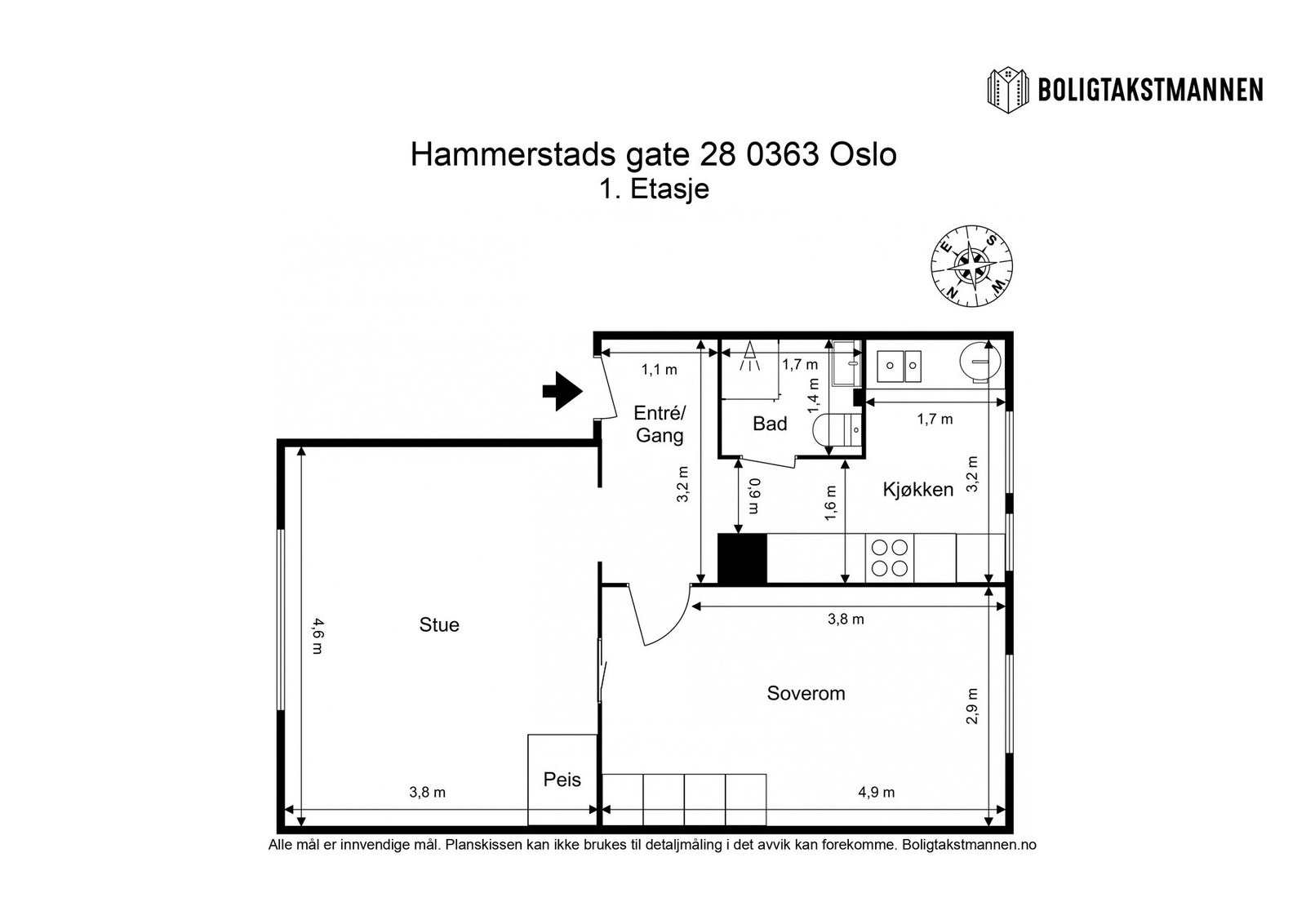 Plantegning. Galleribilde
