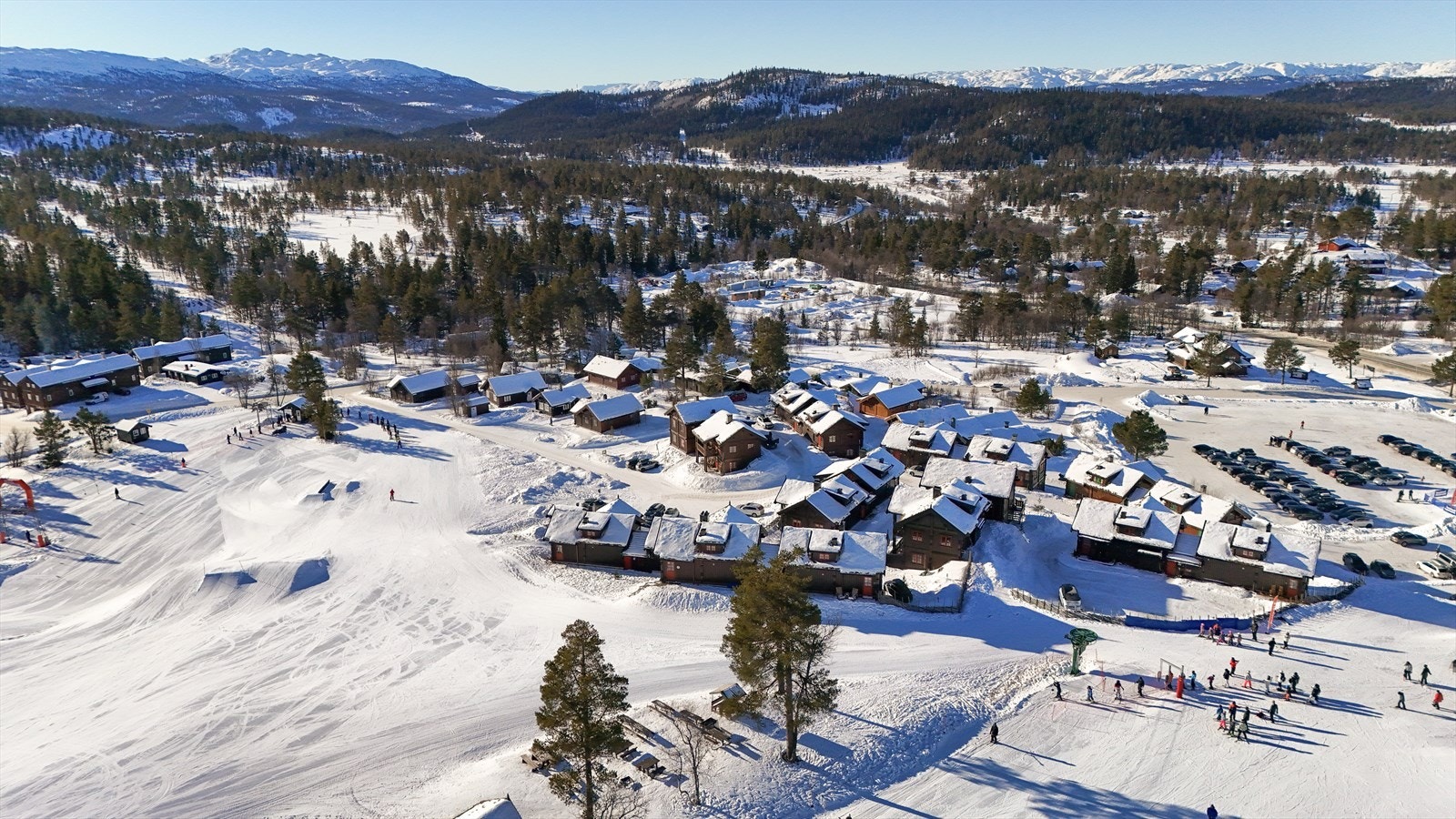 Leiligheten ligger perfekt til for ski-elskere. Galleribilde