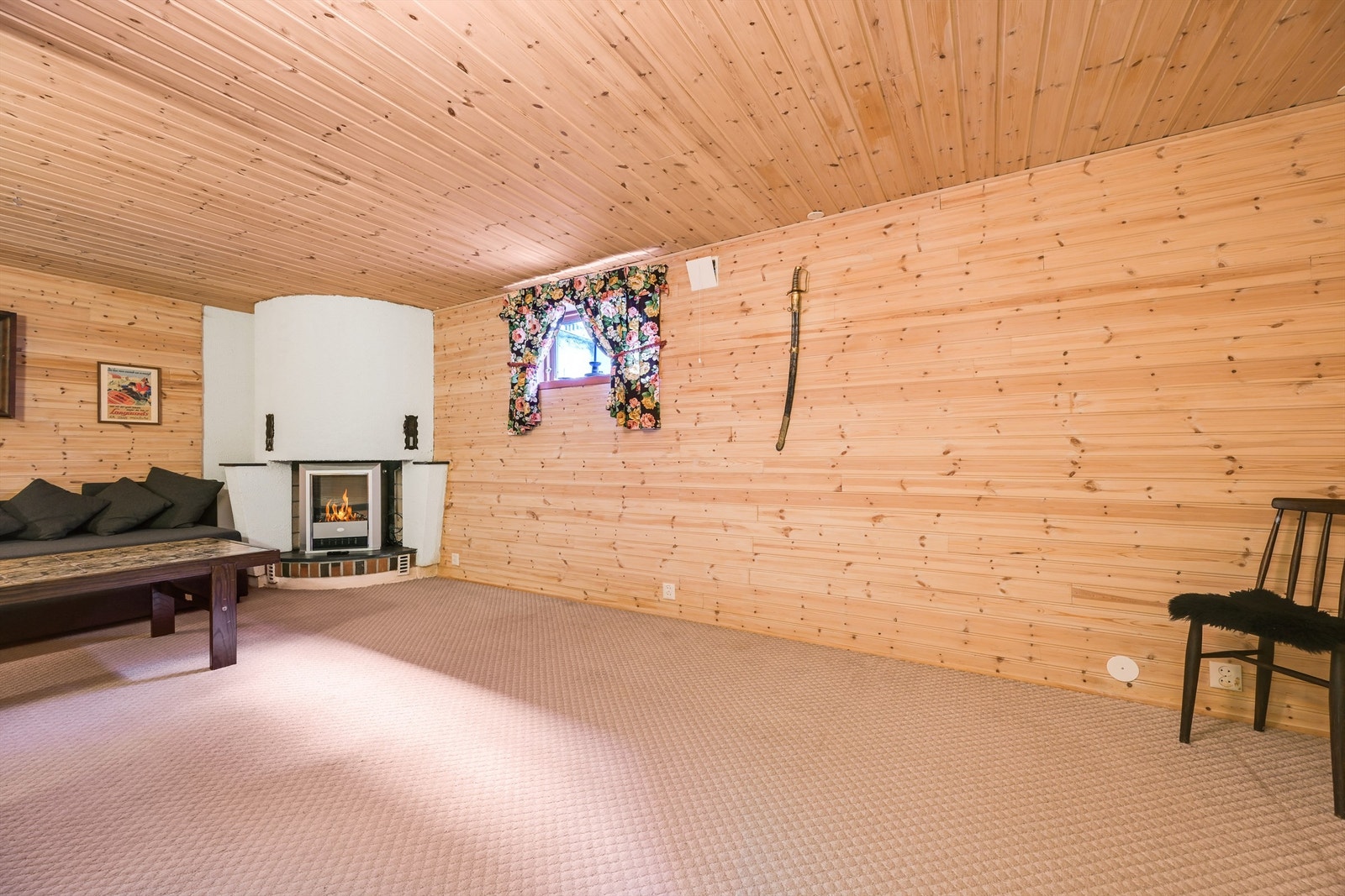 Kjellerstue. (Disponibelt rom på byggetegninger) Galleribilde