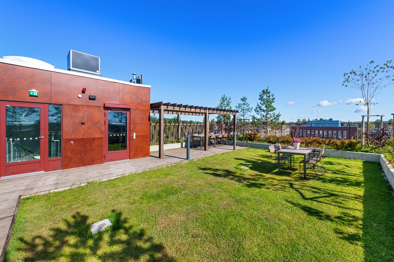 Felles takterrasse Galleribilde