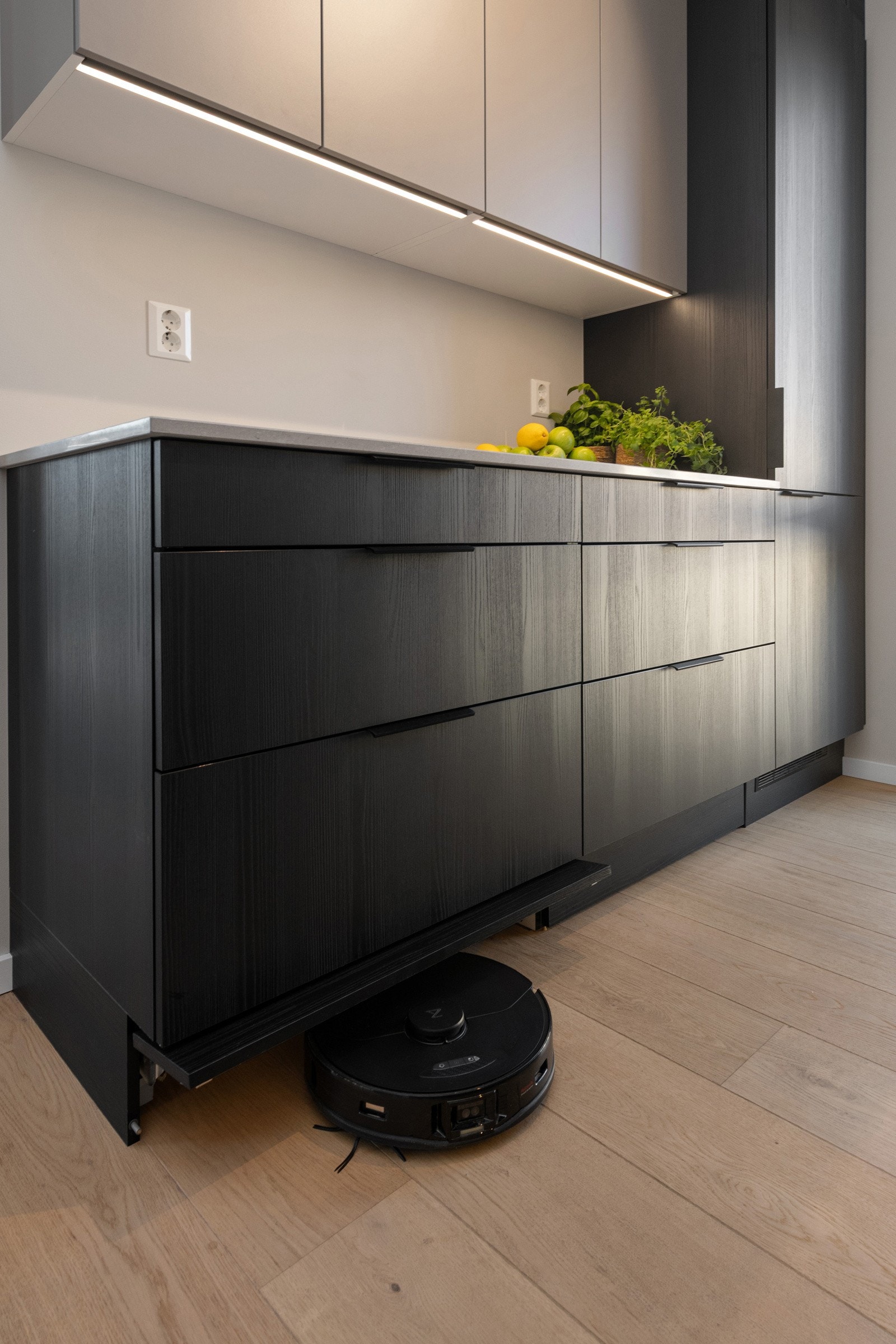 Garasjeløsning for robotstøvsuger Galleribilde