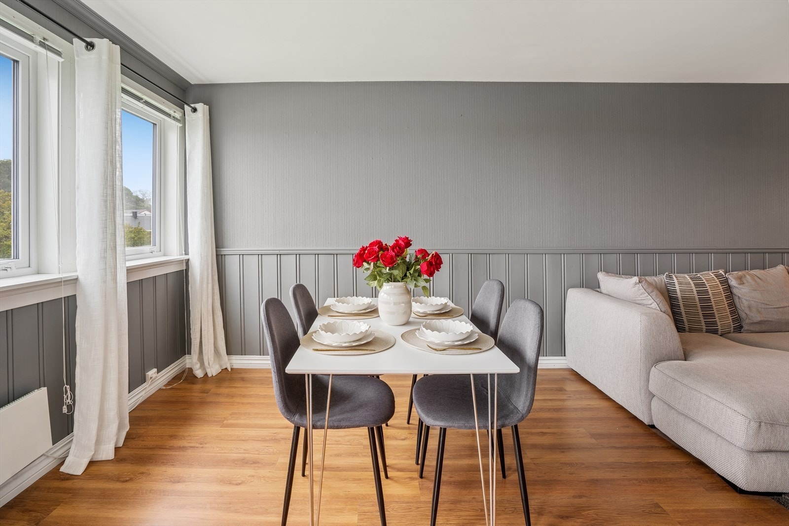 Koselig spisehjørne. Galleribilde