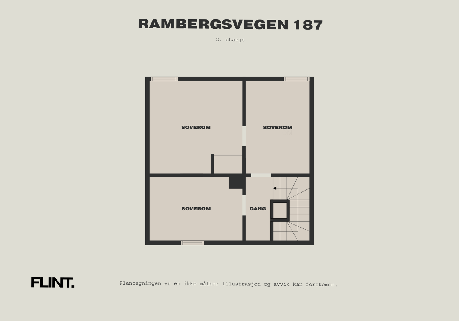 Plantegning 2. etasje. Galleribilde