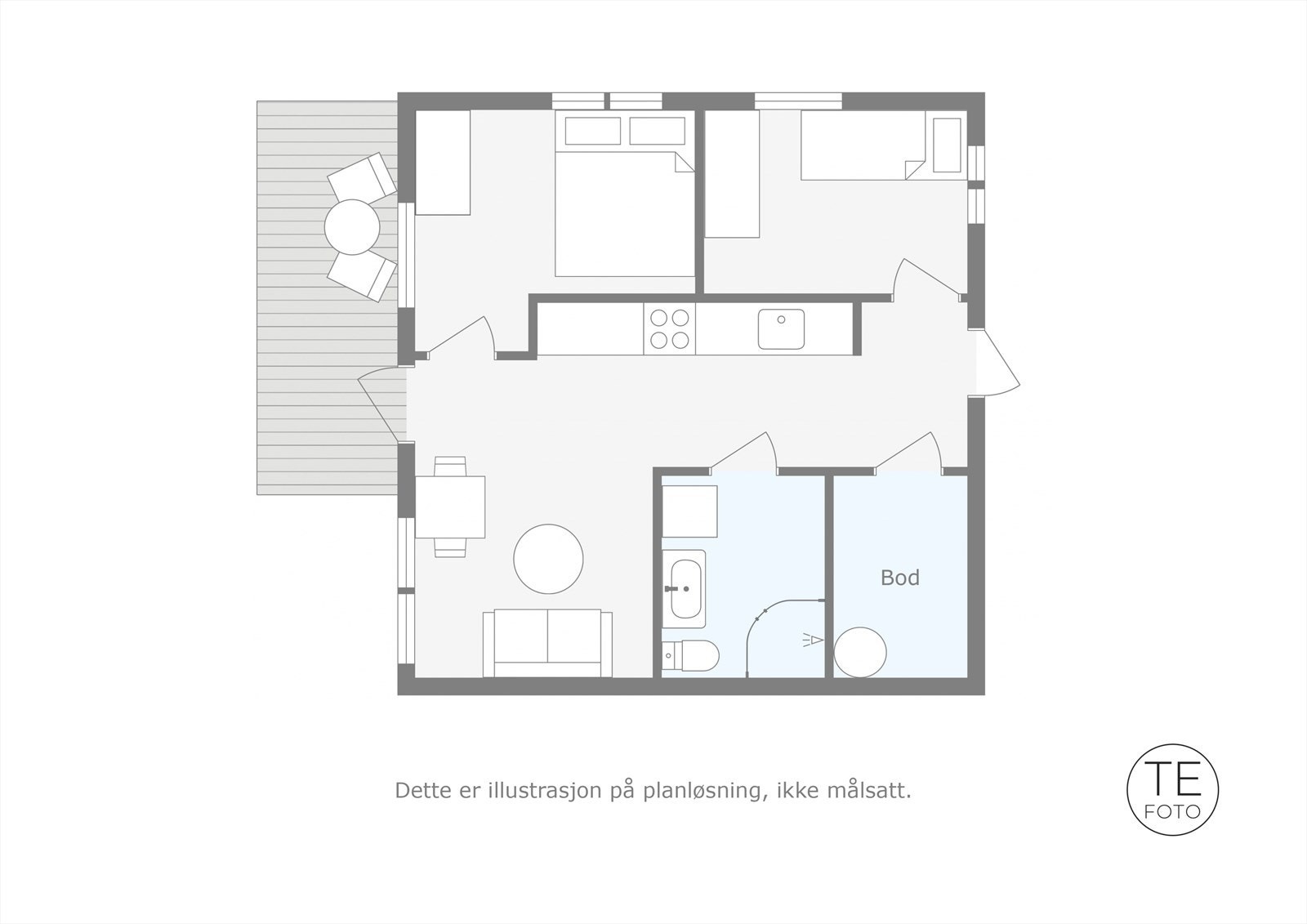 Plantegning. Galleribilde