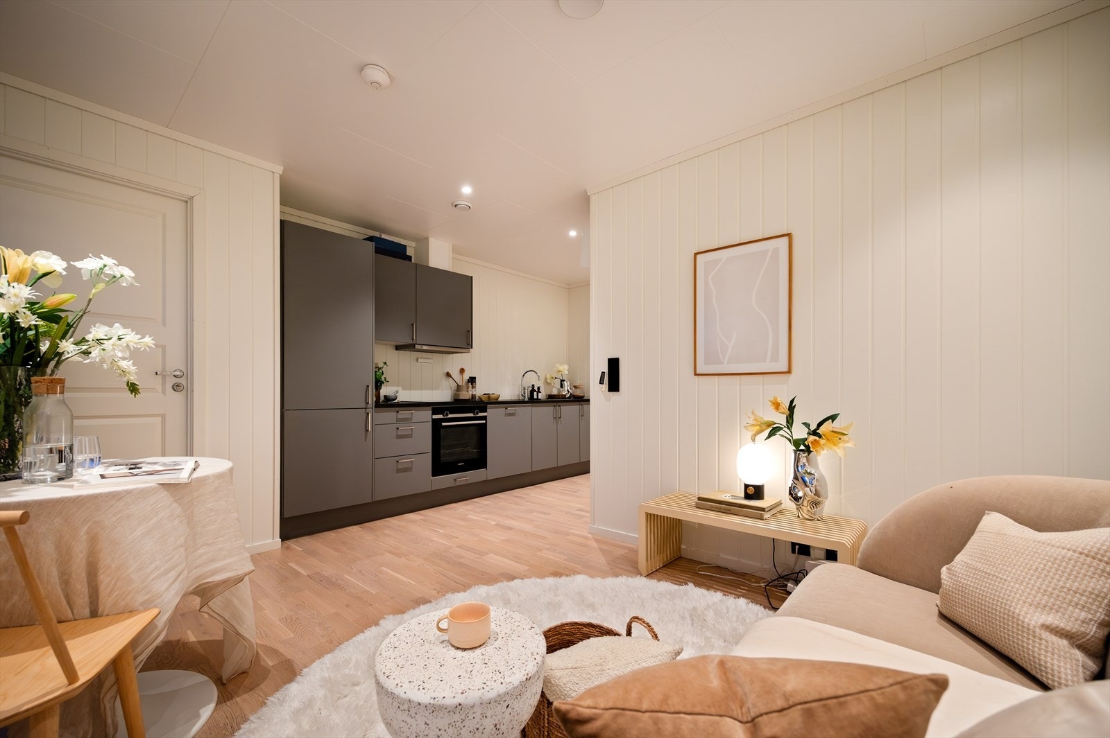 Stue/kjøkken. Galleribilde