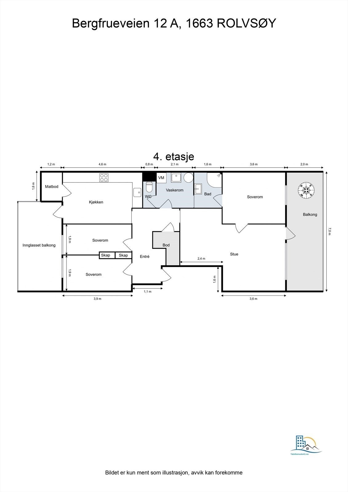 Planskisse Galleribilde