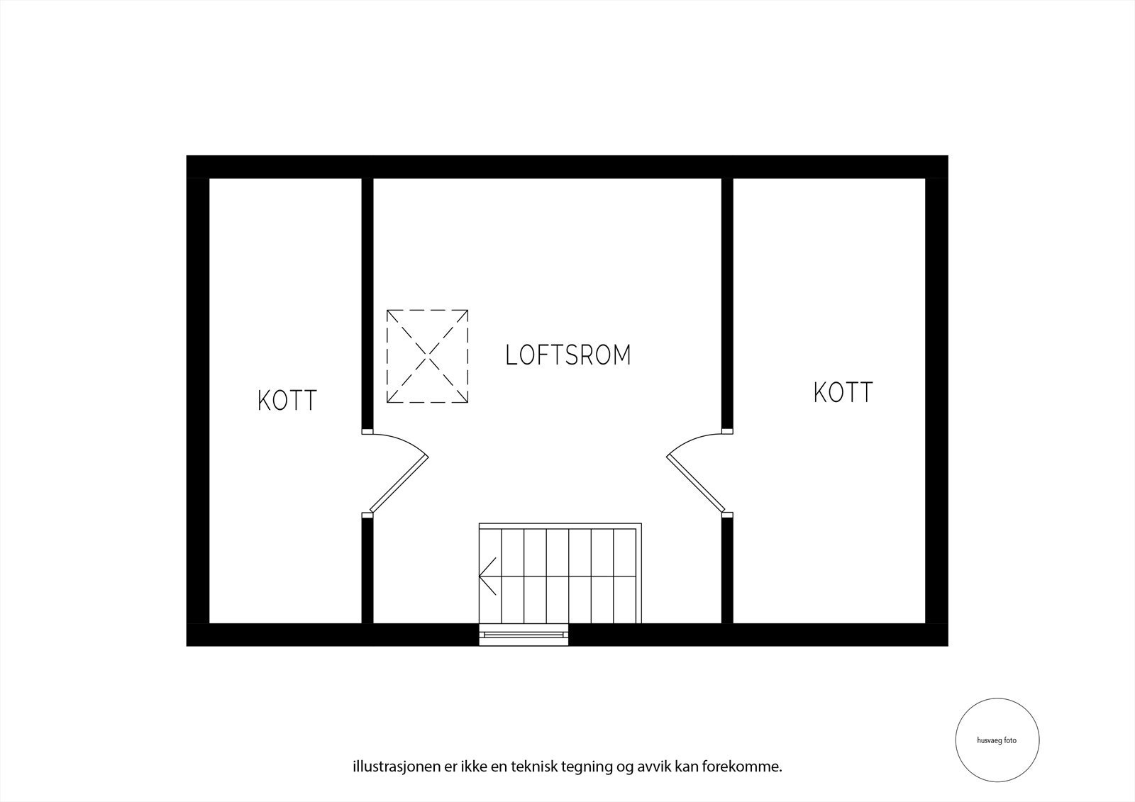 Plantegning 3. etg Galleribilde