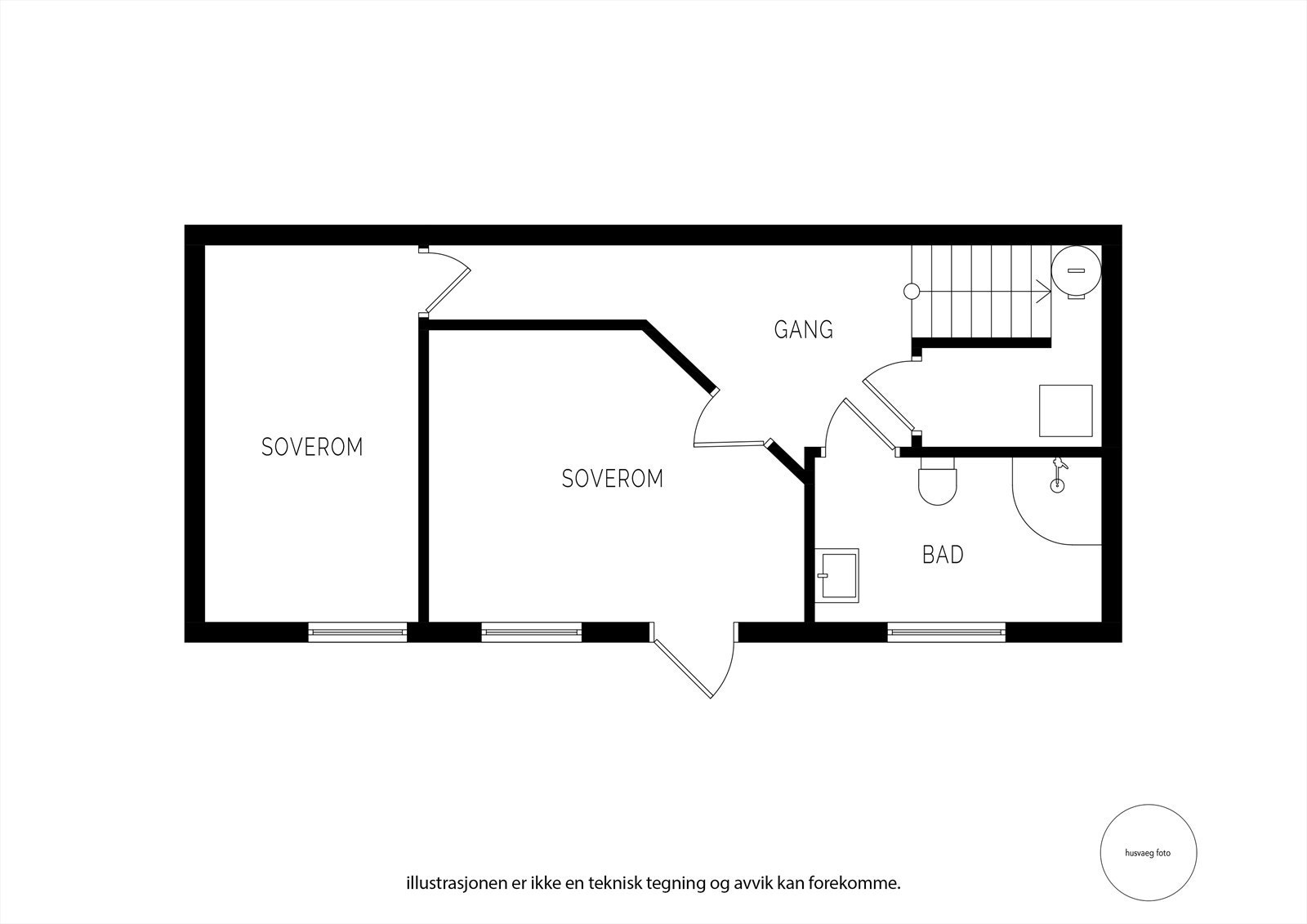 Plantegning kjeller Galleribilde