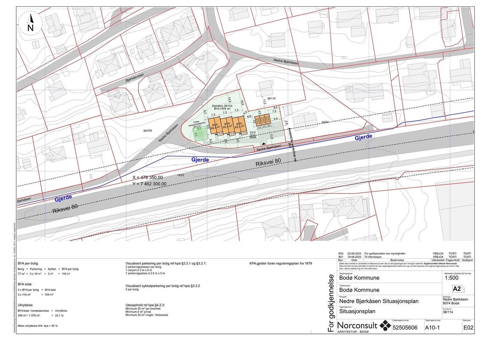 Situasjonsplan - tegningen kan kun anses et forslag og er ikke godkjente tegninger Galleribilde