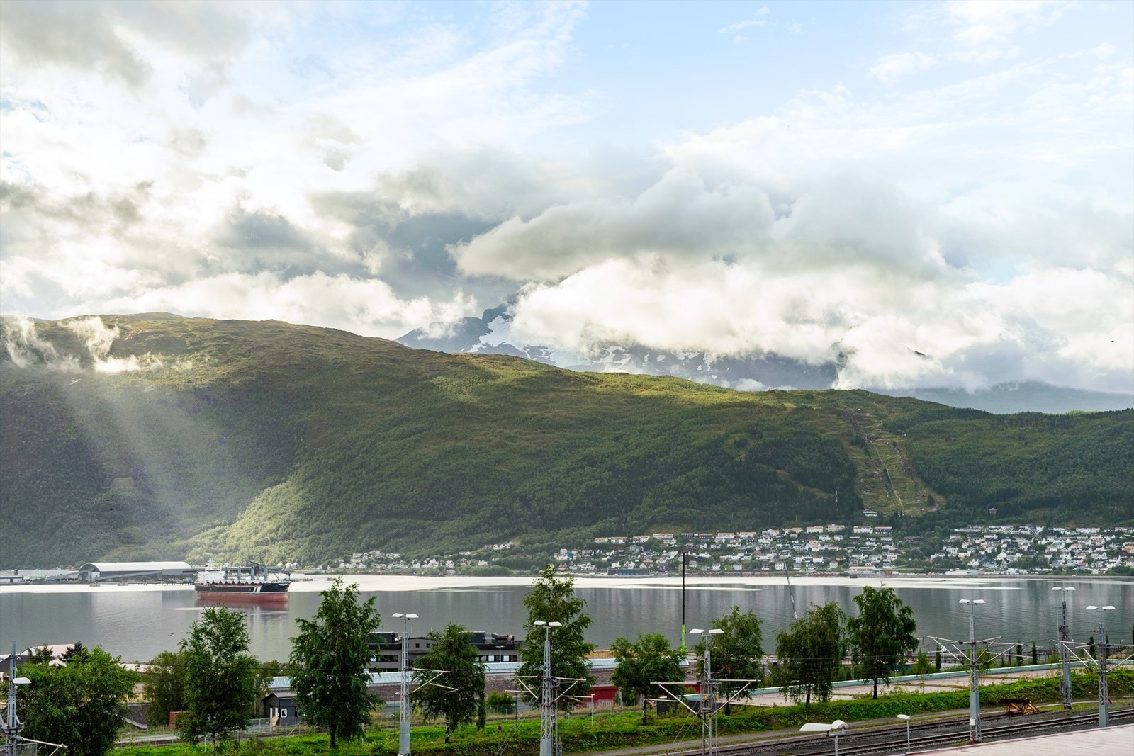 Utsikt fra verandra Galleribilde