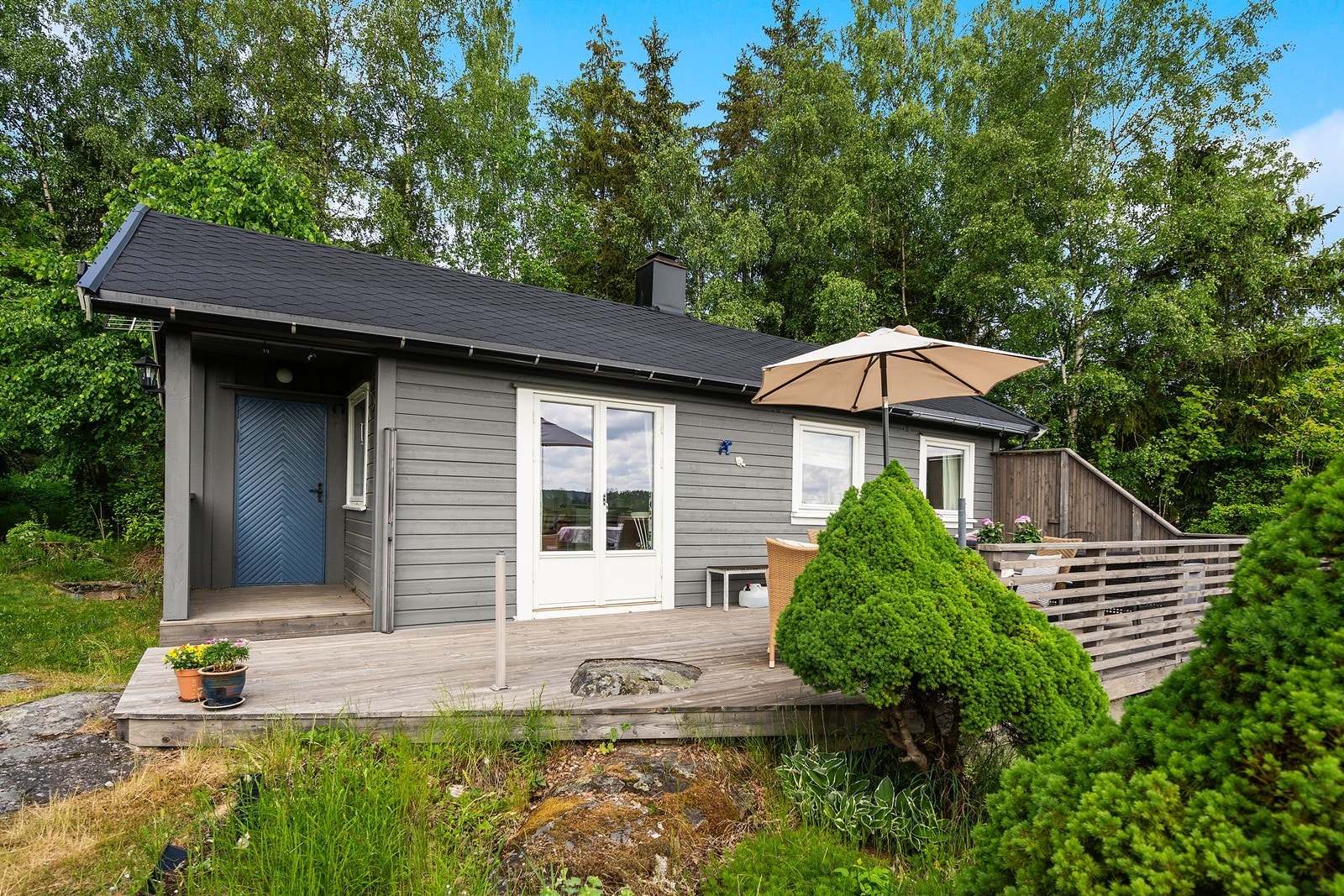 Koselig hytte Galleribilde