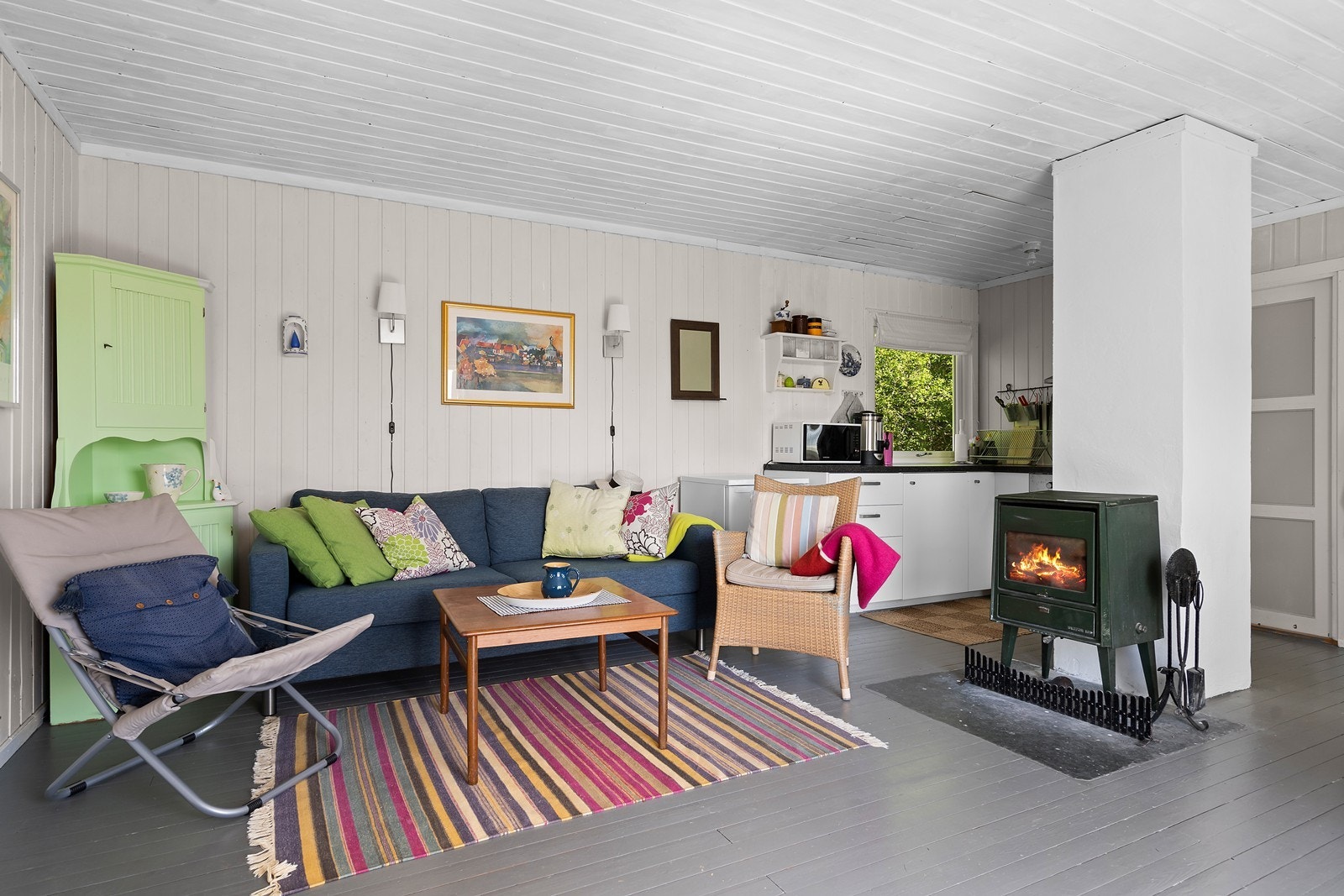 Peisovn for kos og varme Galleribilde