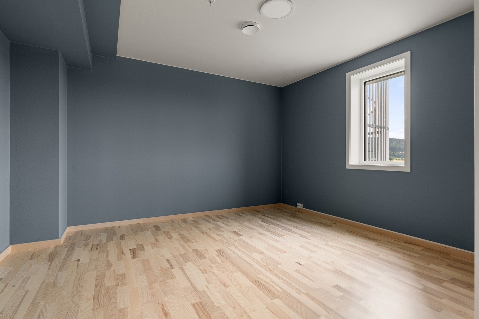 Soverommet er av romslig karakter med god plass til en stor seng, nattbord og garderobeløsning. Galleribilde