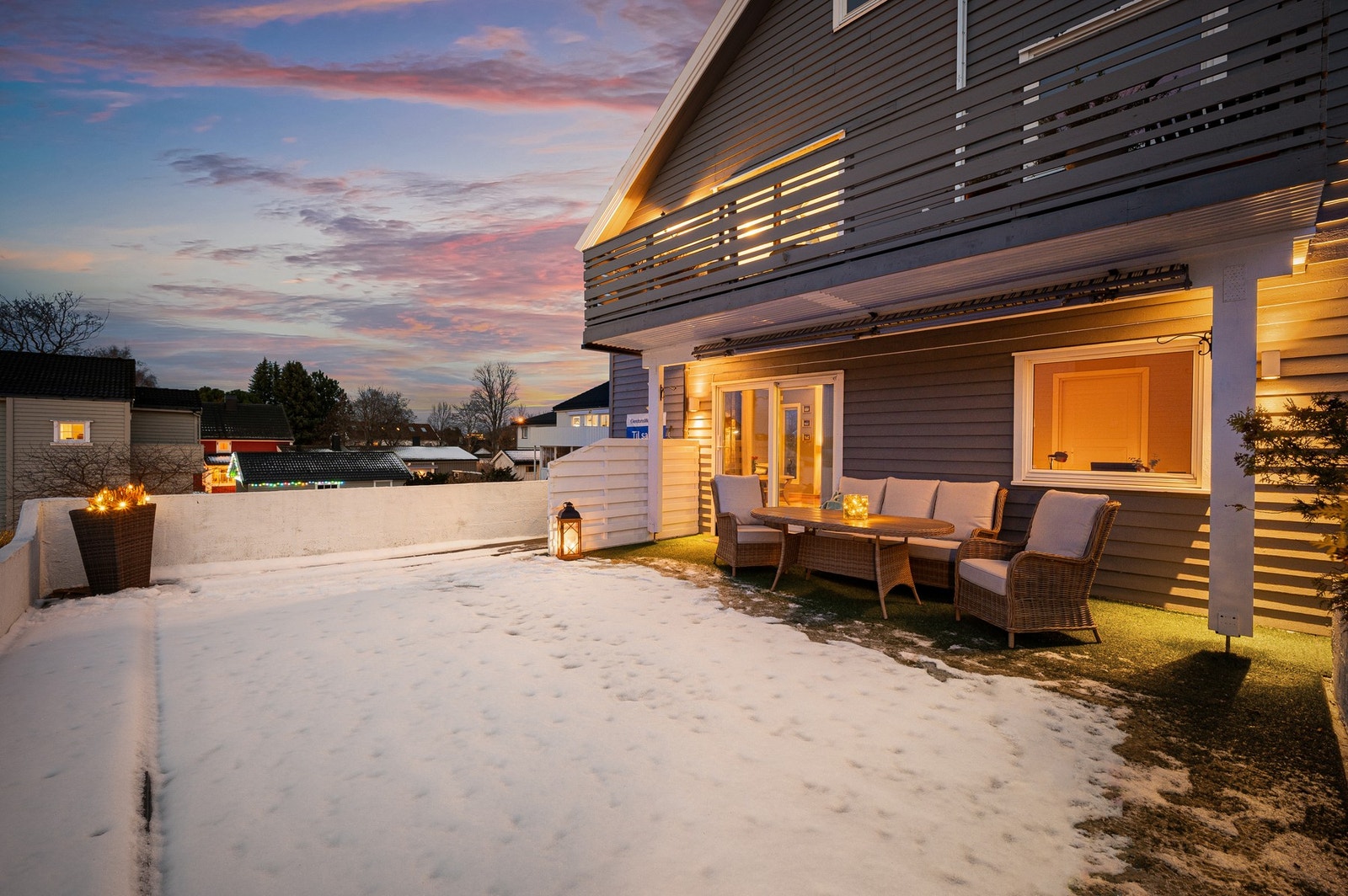 Boligen har en fin beliggenhet på Nedre del av Persaunet. Galleribilde