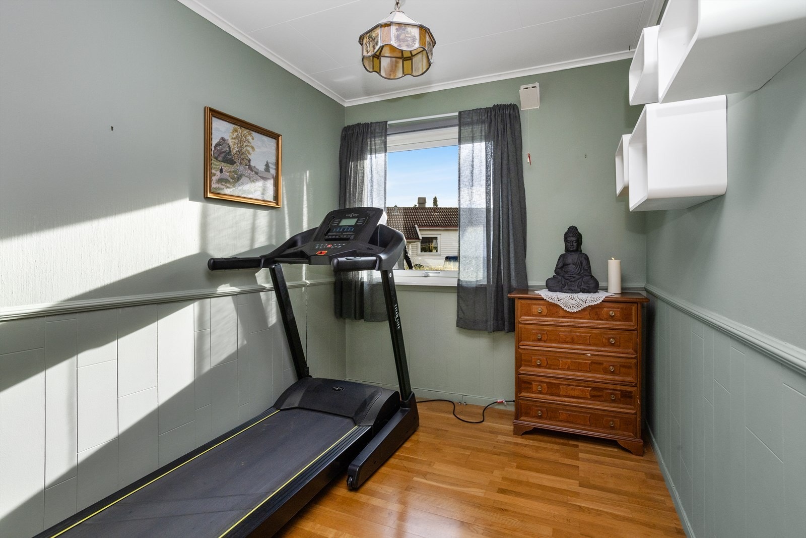 Det avskilte rommet gir fleksible bruksmuligheter. Galleribilde