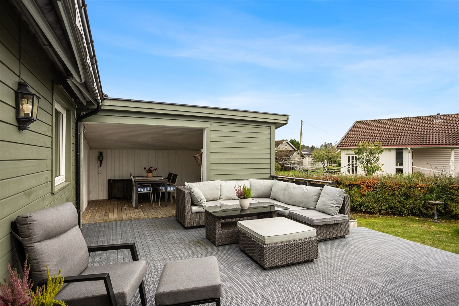 Her kan du nyte varme sommerdager. Galleribilde