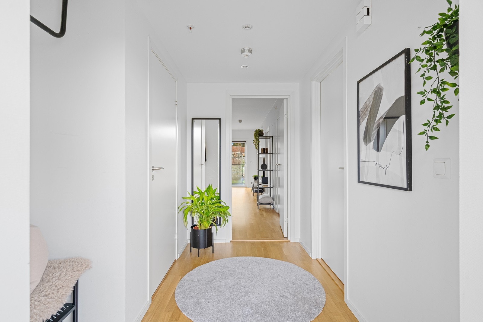 Lys og innbydende entré Galleribilde