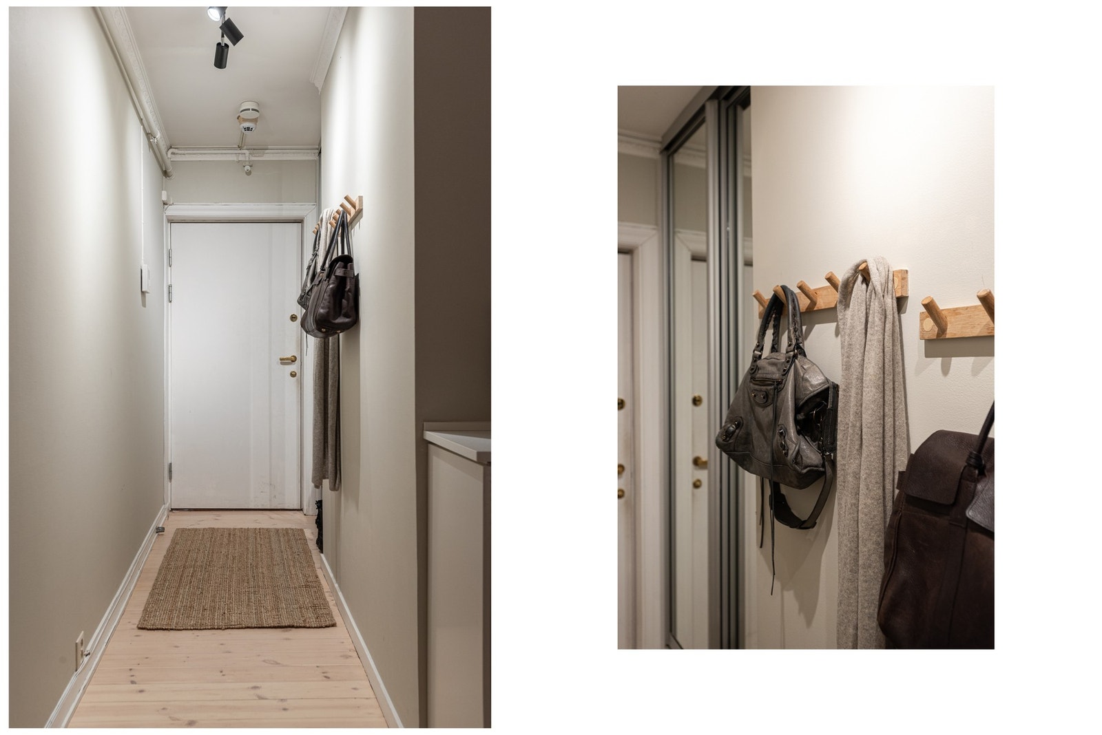 Entré med oppbevaring. Galleribilde