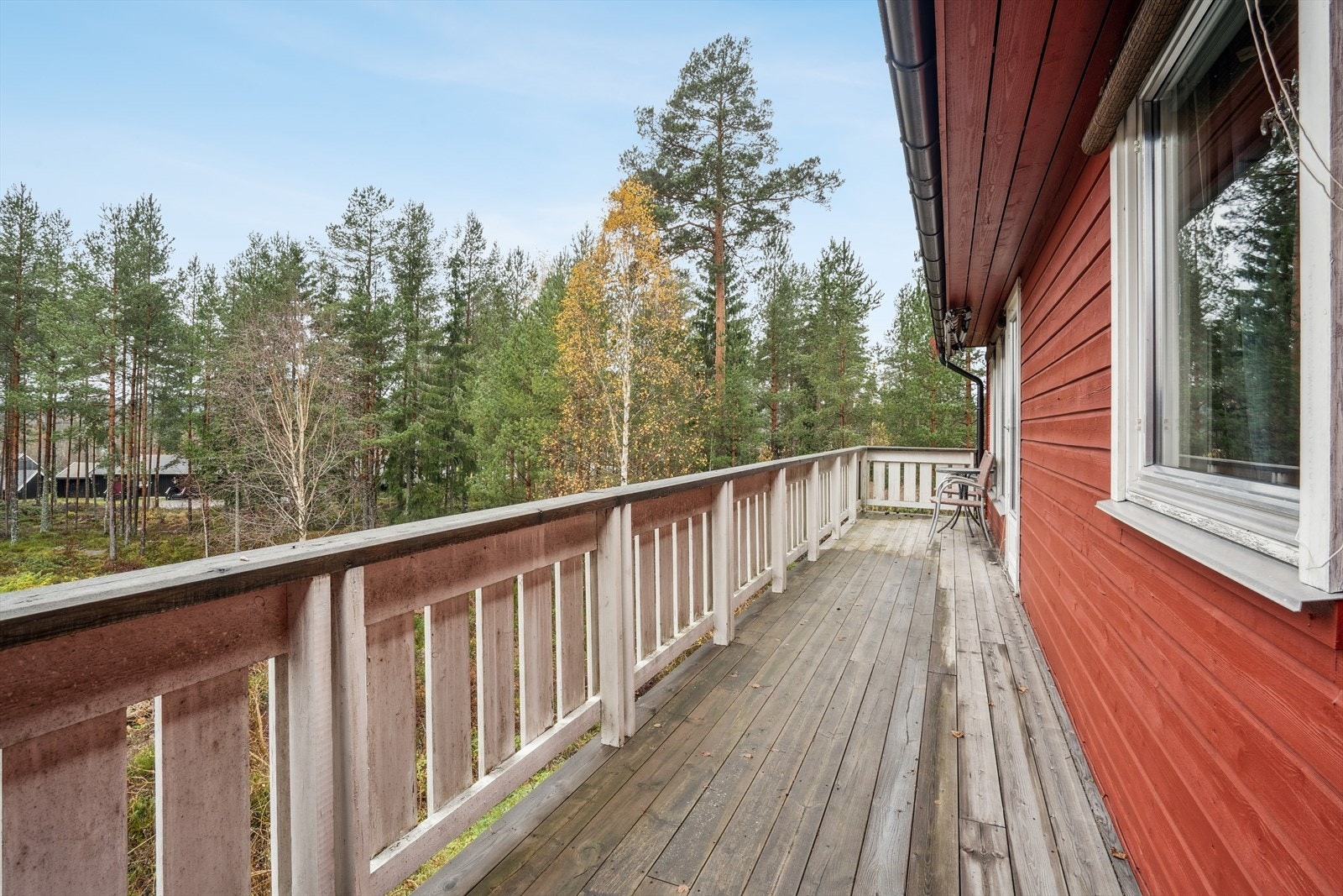 Balkong med gode solforhold. Galleribilde