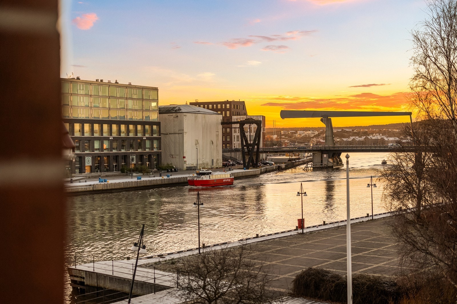 Utsikt fra 1.etg Galleribilde