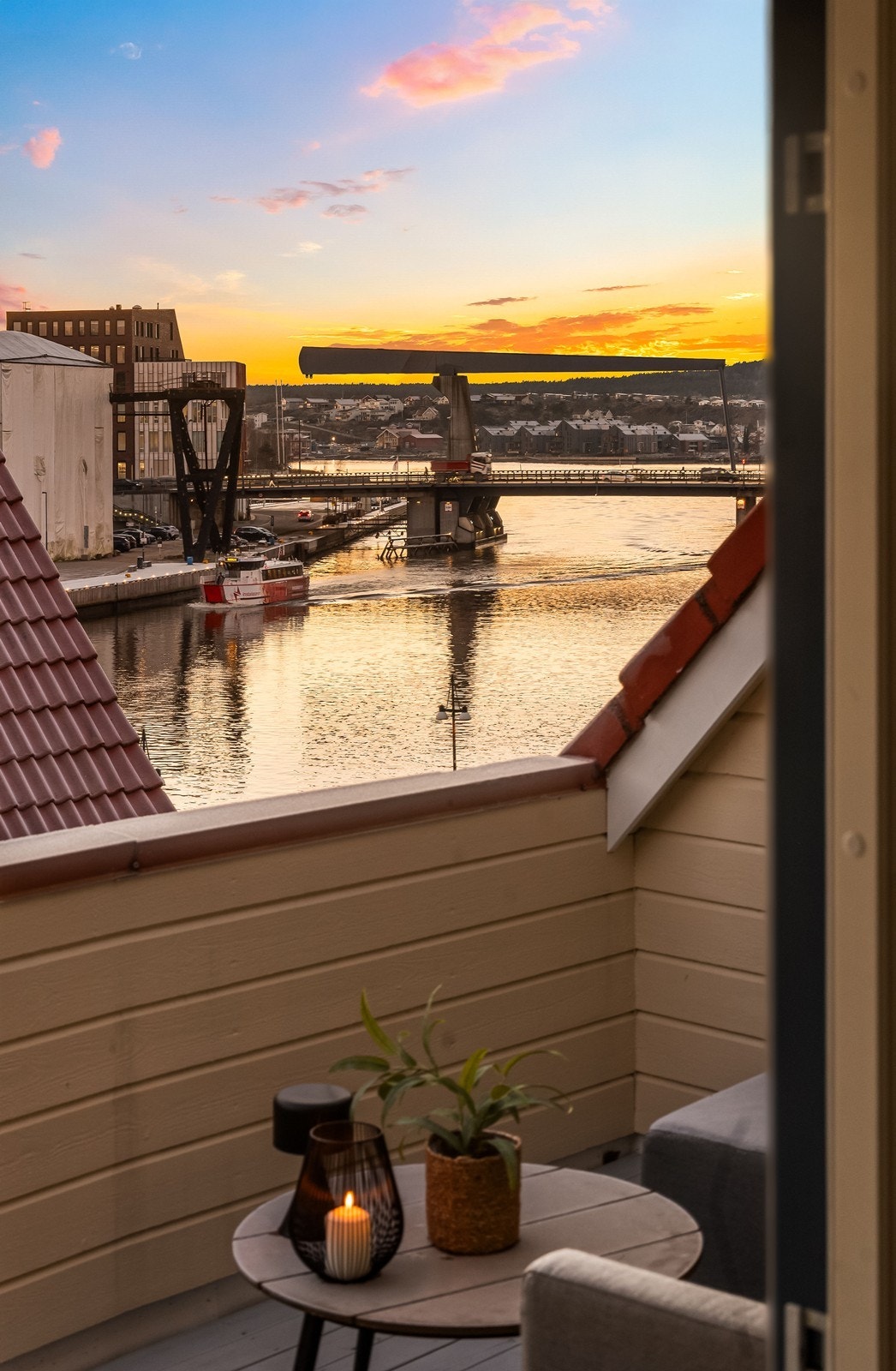 Nydelig utsikt fra 2.etg Galleribilde