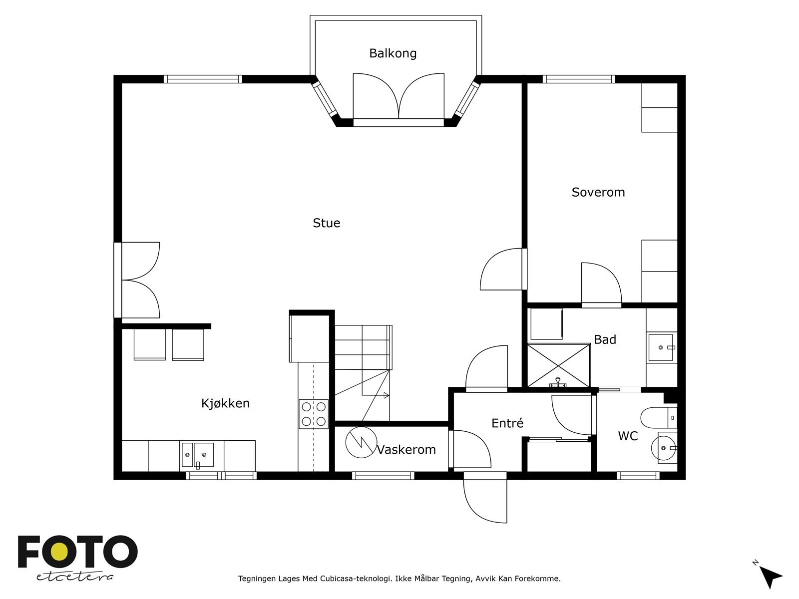 Veiledende planskisse 3. etasje. Ikke målbar Galleribilde