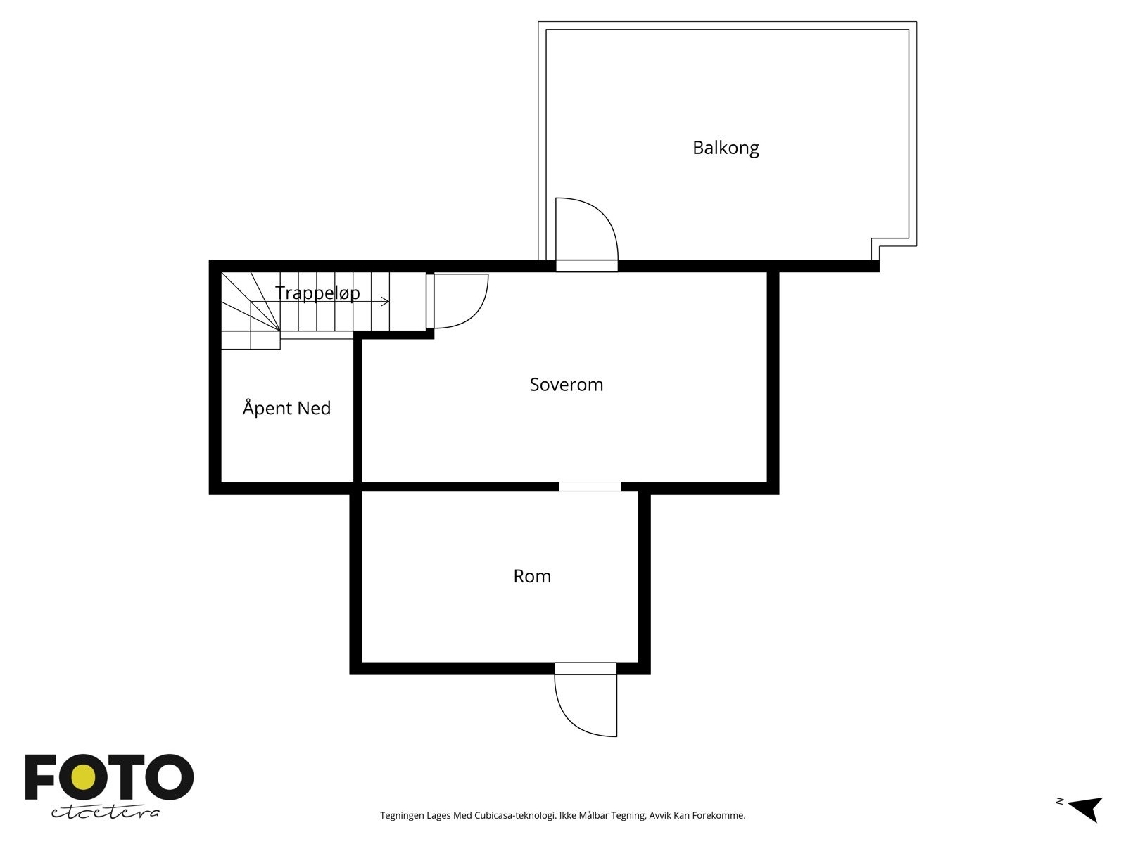 Plantegning - loft. Galleribilde