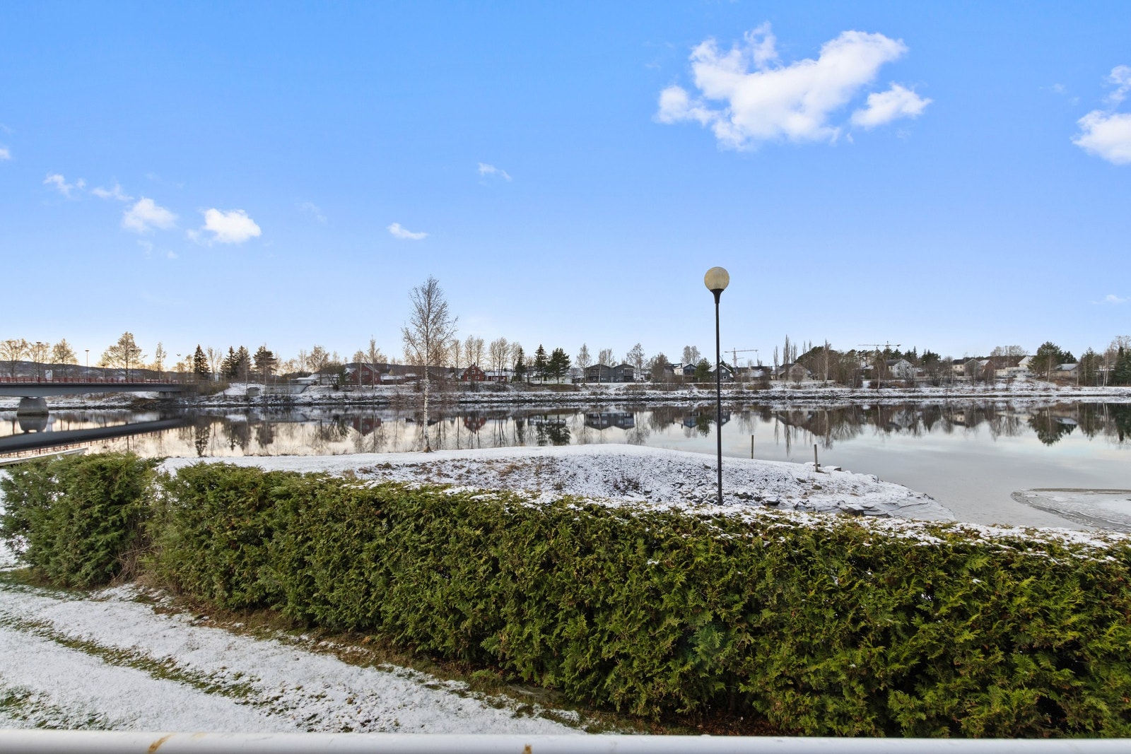 Utsikt fra balkong. Galleribilde