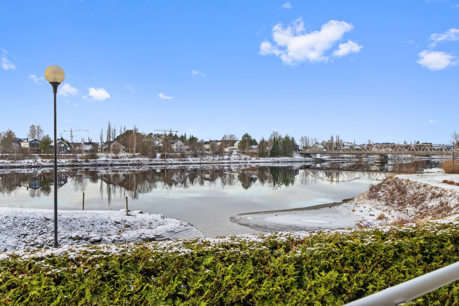 Utsikt fra balkong. Galleribilde