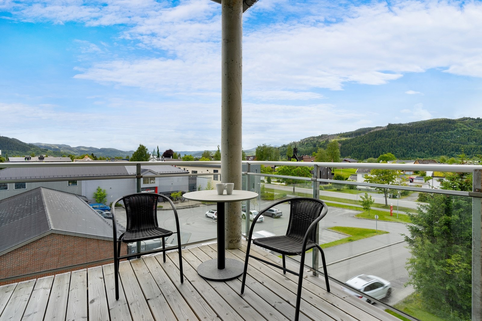 Merk utsikten Galleribilde