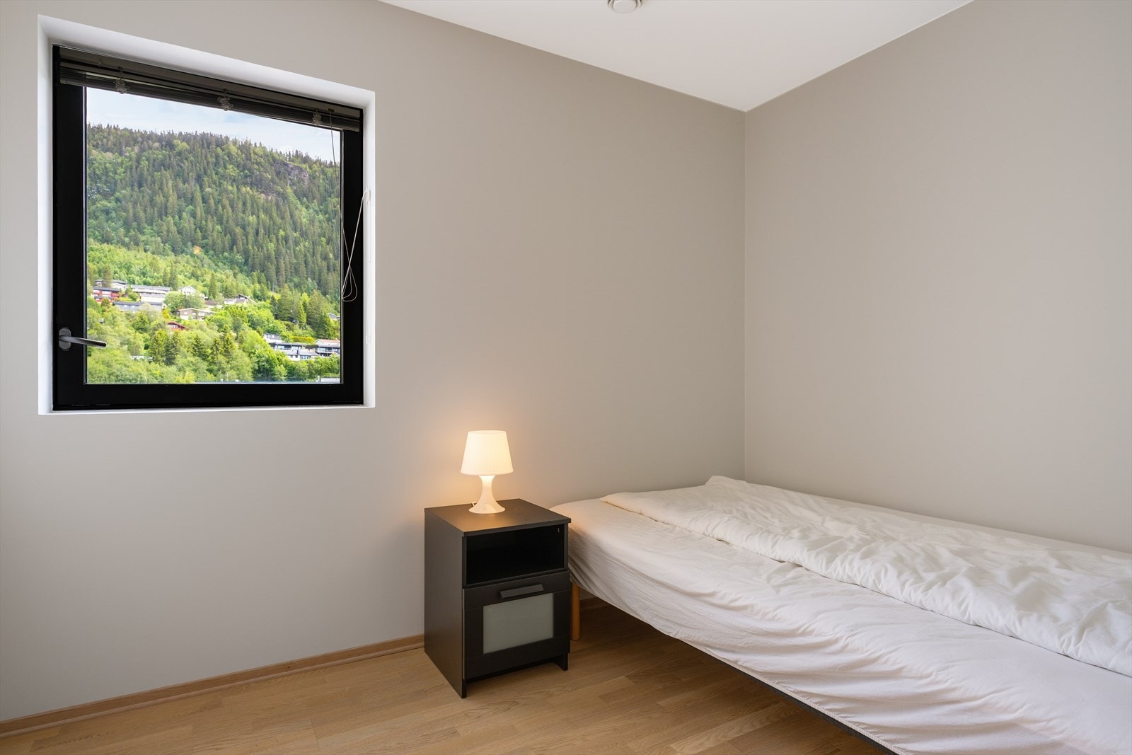 Dette soverommet er på 7,5 kvm Galleribilde