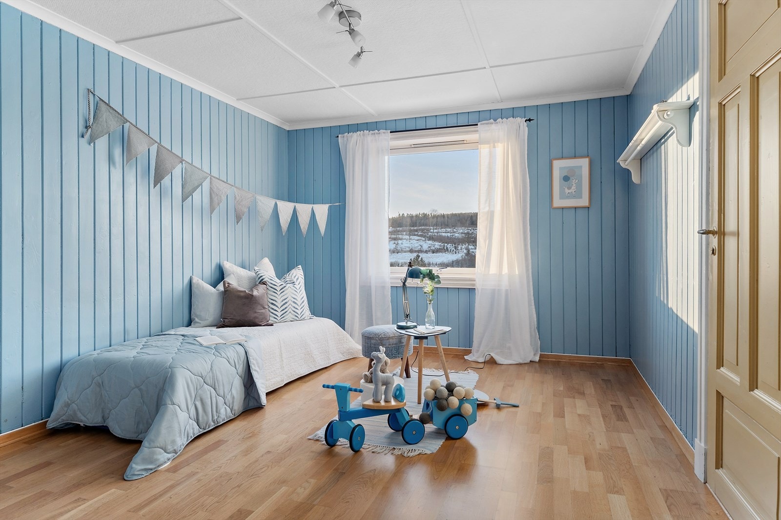 Det siste soverommet er det perfekte barnerommet. Galleribilde