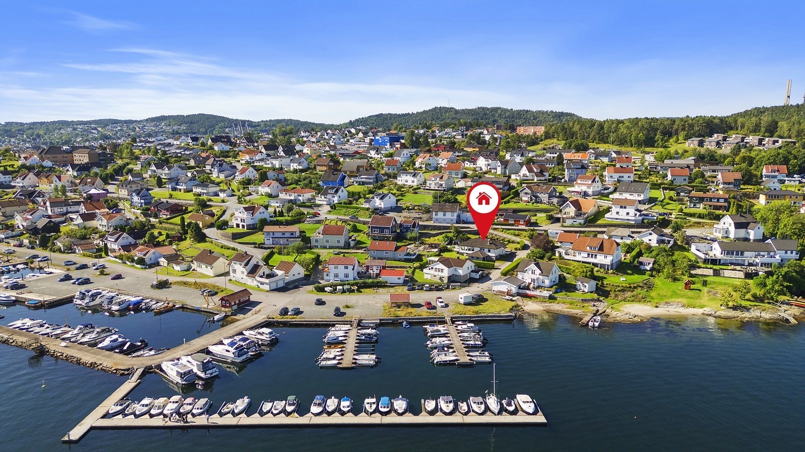 Dronefoto Galleribilde